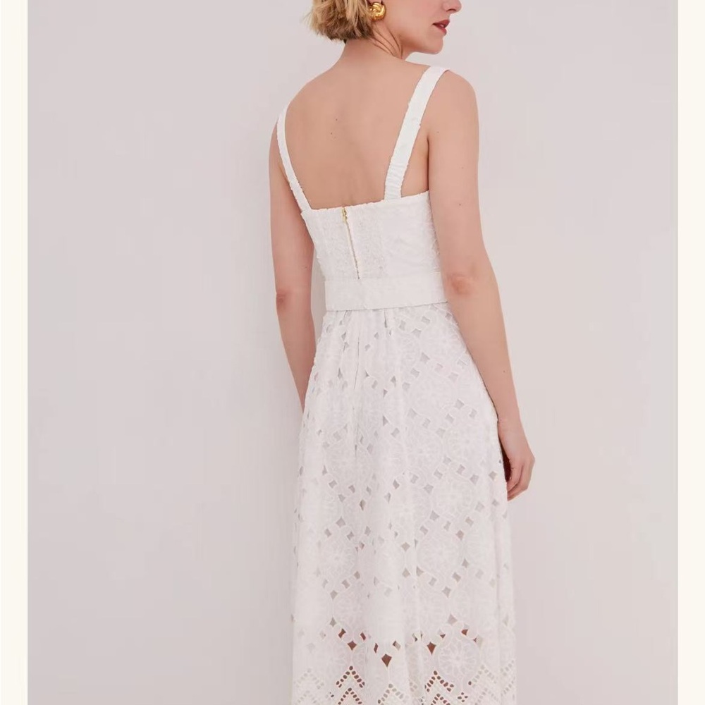 Cara Cara Calypso Dress White